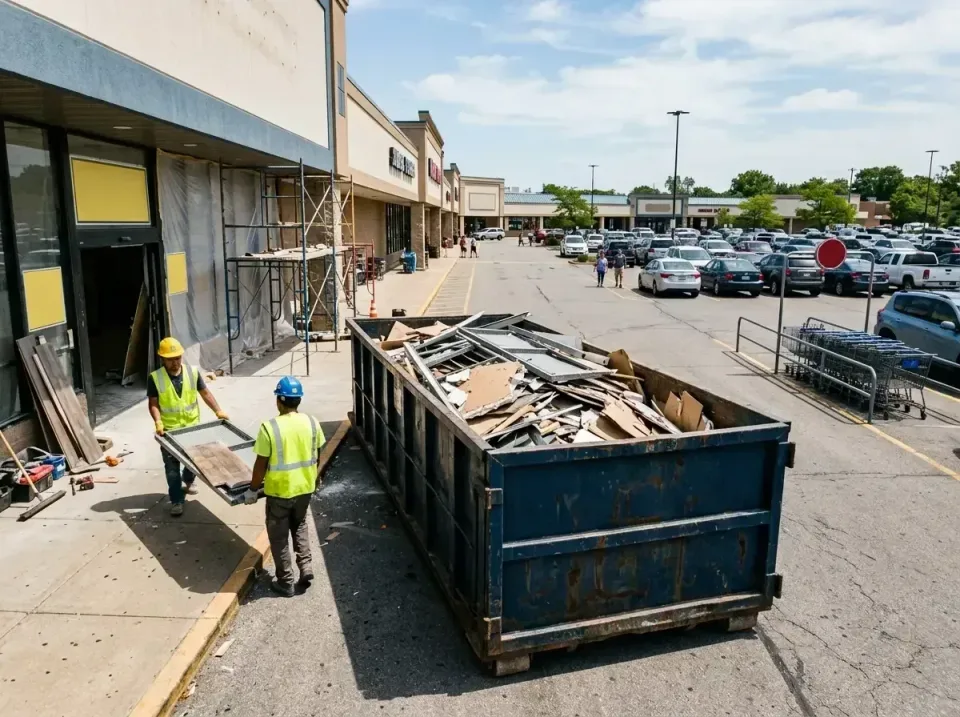 retail-store-renovation-debris-003 — frequently asked questions, Roll-off Dumpster Rentals in Royersford, PA